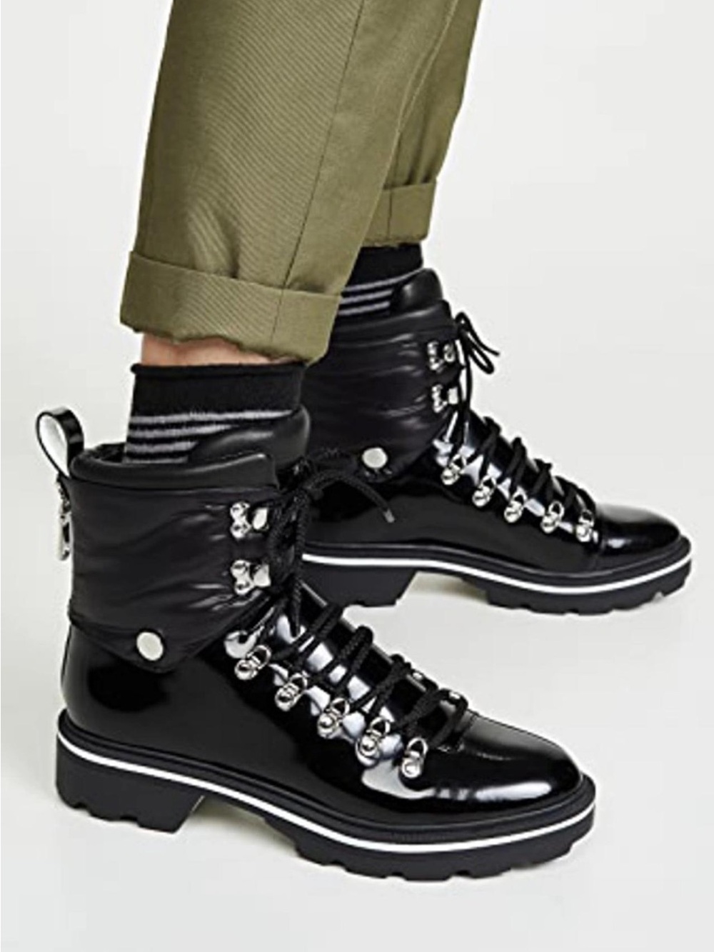 Sirgenson Morrison Macre Combat Boots Size 39 Europe 8.5 usa used in excellent c
